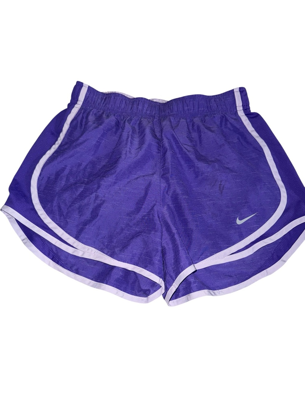 Nike Women's‎ Purple Athletic Shorts with White Trim